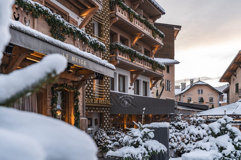 Le Cœur de Megève Exterior