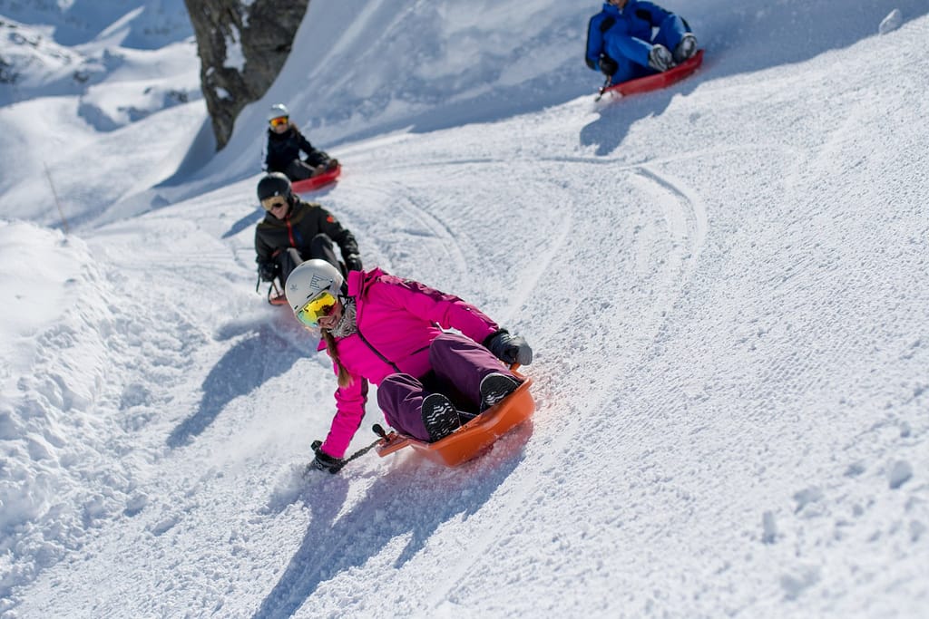 Powder Pines Luxury Travel Val Thorens - Cosmojet Sledges - T.Loubere