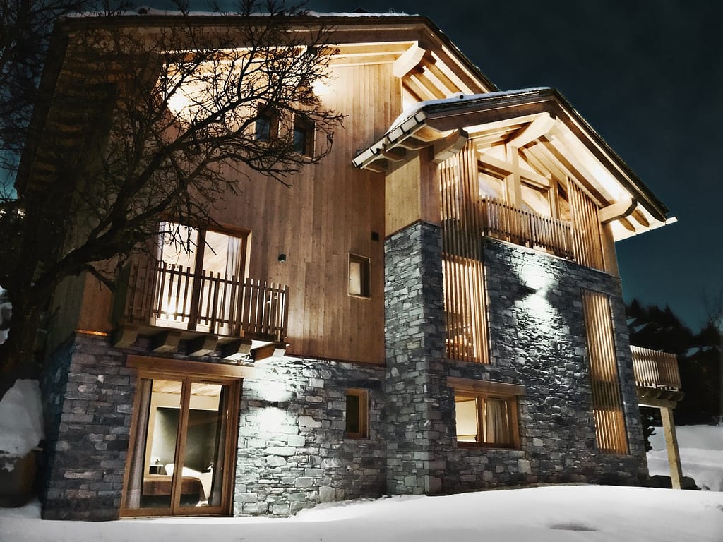 Powder Pines Luxury Travel - Chalet Caro Exterior