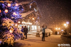 Powder Pines Luxury Travel - Fresh Snowfall Méribel - Photo Credit Sylvain Aymoz