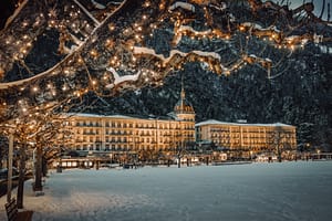Interlaken Winter Lights - Powder Pines Luxury Travel