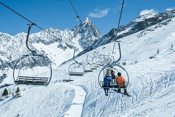Chamonix Grands Montets Ski Area - Fabian Bodet